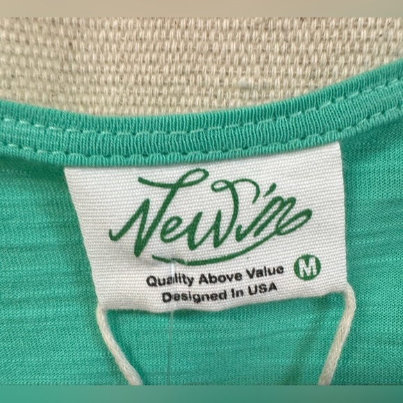 Very J Teal Sleeveless Dress with Lace Accents - Picture 3 of 3